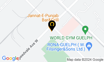Titan Auto Glass Guelph in Guelph map