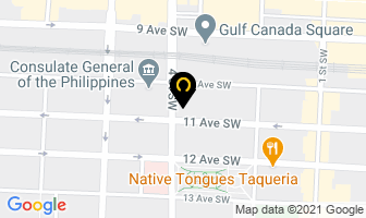 Titan Energy Services Ltd in Calgary map