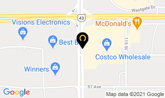 Tj's Detailing Ltd in Grande Prairie map