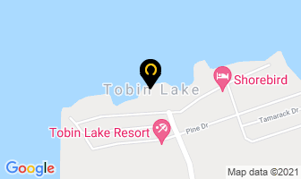 Tobin Lake Resort in Division No. 14 map