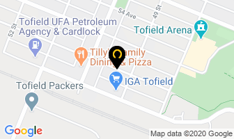 Tofield Automotive in Tofield map