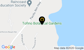 Tofino Botanical Gardens in Tofino map