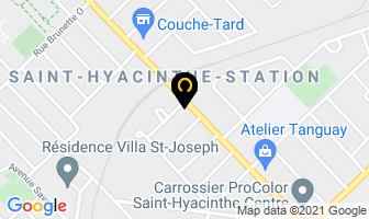 Toiles 2000 Inc in Saint-Hyacinthe map