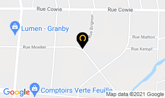Toitures Deslongchamps Inc in Granby map