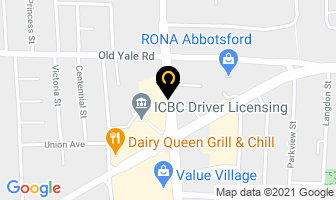 Tom Osterberg Lighthouse Realty in Abbotsford map