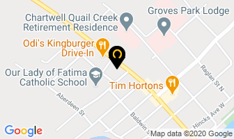 Tom Prince Motors Ltd in Aurora map