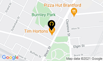 Tom Robertson's Self-Defence Today in Brantford map
