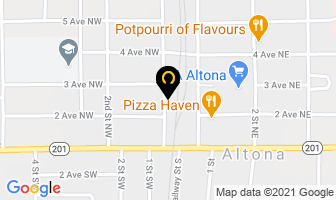 Tom Thumbs Landscaping in Altona map
