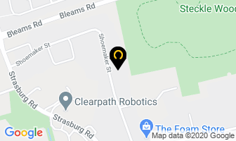 Toman`s Automotive Service in Kitchener map