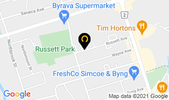 Tomlin Auto Service in Oshawa map
