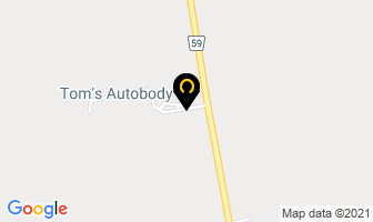 Tom's Autobody in Stouffville map