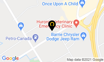 Tom's Car Radio in Barrie map