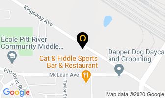 Tom's Custom Auto Body in Port Coquitlam map