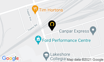 Tonar Cement Finish Inc in Orillia map
