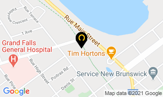 Toner Farms Ltd in Grand-Sault map