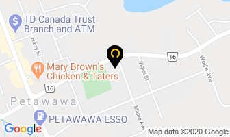 Top Coat Painting in Petawawa map