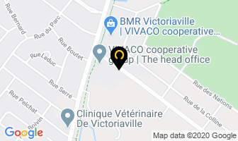 Top Finition Ab in Victoriaville map