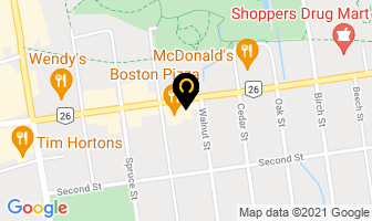Top Gun Car Wash in Collingwood map