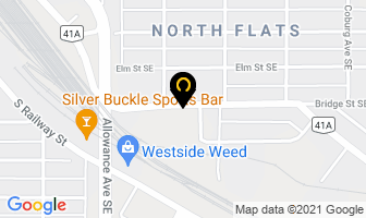 Top Hat Bingo Association in Medicine Hat map