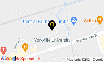 Top Hat Insurance Brokers in Vaughan map