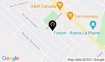 Top Lines Accessoires Inc in Terrebonne map