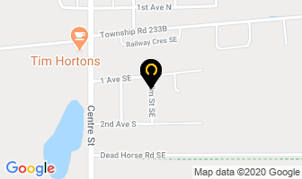 Top Notch Eavestroughs & Exteriors in Rocky View County map