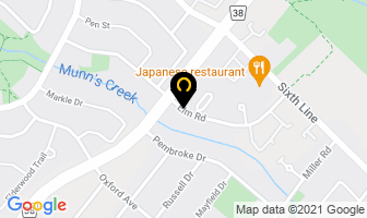Top Painting & Decorating in Oakville map