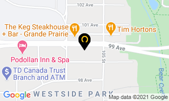 Top Realty Inc in Grande Prairie map