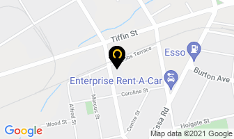 Top Shop Autobody Supply in Barrie map
