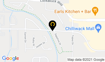Topaz Place Client Line in Chilliwack map