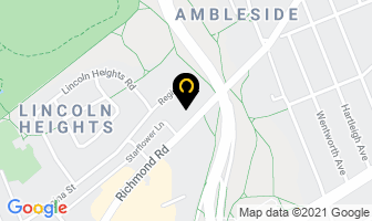 Topnotch Kitchens in Guelph map