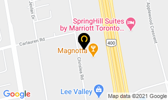 Toppits Foods Ltd in Vaughan map