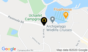 Toquaht Nation in Ucluelet map
