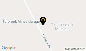 Torbrook Mines Garage in Wilmot map