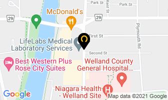 Torgan Group in Welland map