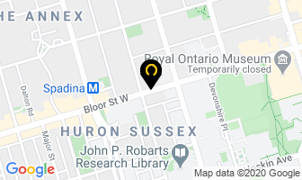 Toronto Baha'i Bookstore in Toronto map