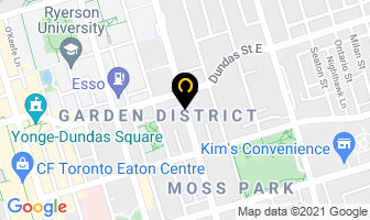 Toronto Executive Rentals in Toronto map