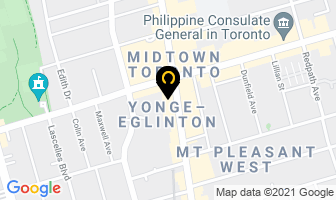 Toronto Eye Clinic in Orillia map