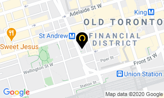 Toronto Financial Services Alliance in Orillia map