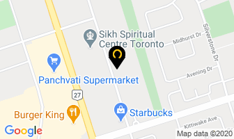 Toronto Halal Meat Inc in Orillia map
