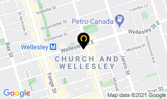Toronto Hostels Training Centre in Orillia map