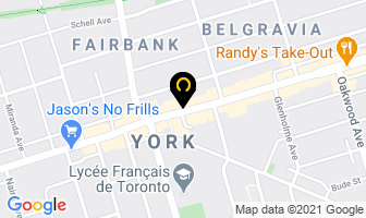 Toronto Latino in Orillia map