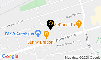 Toronto Sleep Institute in Vaughan map