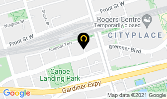 Toronto Spray Tanning in Aldouane map