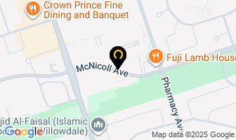 Toronto Unique Moving Inc. in Scarborough map