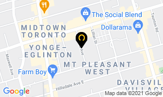 Torontonian Apts in Toronto map