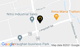Torsub Franchise Services Inc in Vaughan map