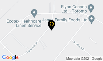 Total Express in Mississauga map