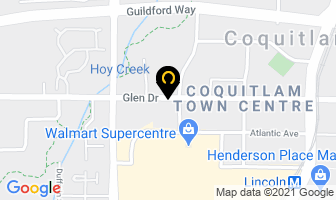 Total Eyecare Centre Optometry Corp in Coquitlam map