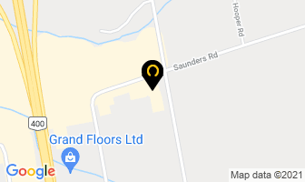 Total Hardwood Flooring in Barrie map
